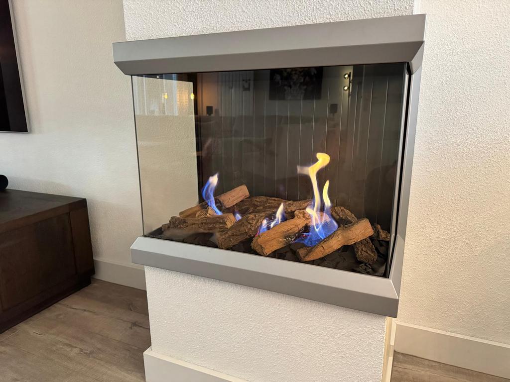 Gashaard Dru - Inbouw, Ophalen, Gebruikt, Inbouwhaard, Gashaard