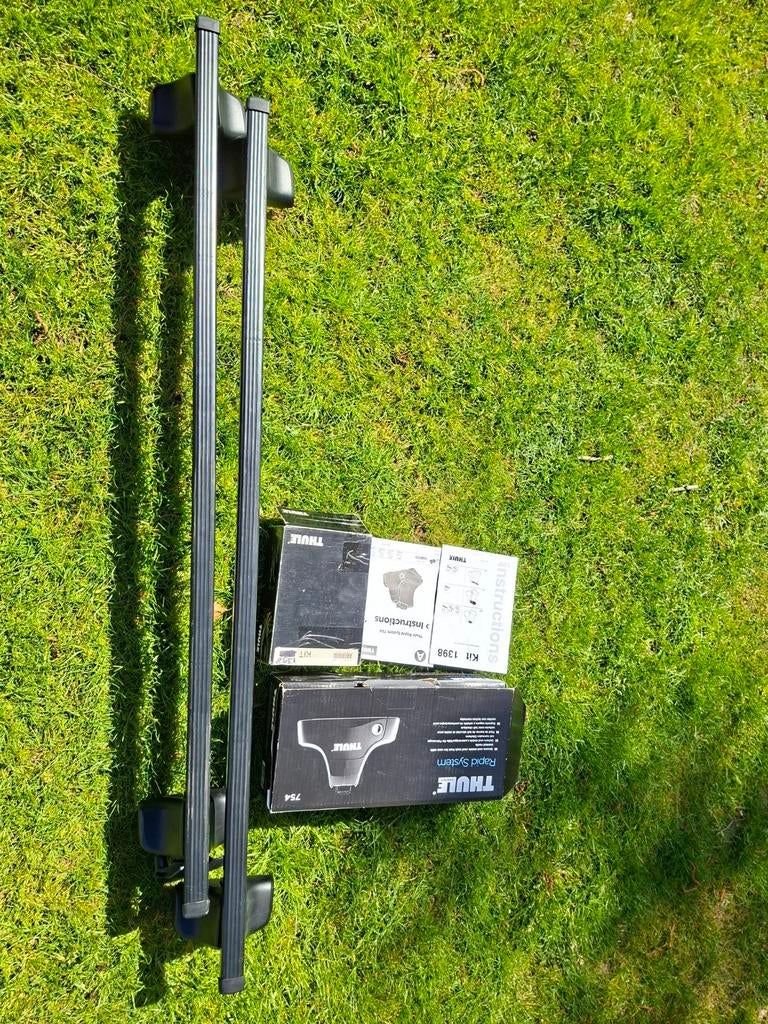 Thule dakdragers voor Seat Leon 1p (> 2005), Auto diversen, Dakdragers, Ophalen of Verzenden, Gebruikt