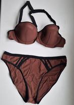 Marlies Dekkers bikini chocolade bruin D cup en broekje L, Kleding | Dames, Badmode en Zwemkleding, Bruin, Marlies Dekkers, Ophalen of Verzenden