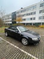 Audi A4 2.4 V6 125KW Cabrio AUT 2002 Zwart, Cabriolet, 4 stoelen, A4, Zwart