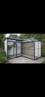 vogel- en kanariekooi panelen en frame - Gebruikt, Kweekkas, Ophalen of Verzenden, Aa, Aluminium