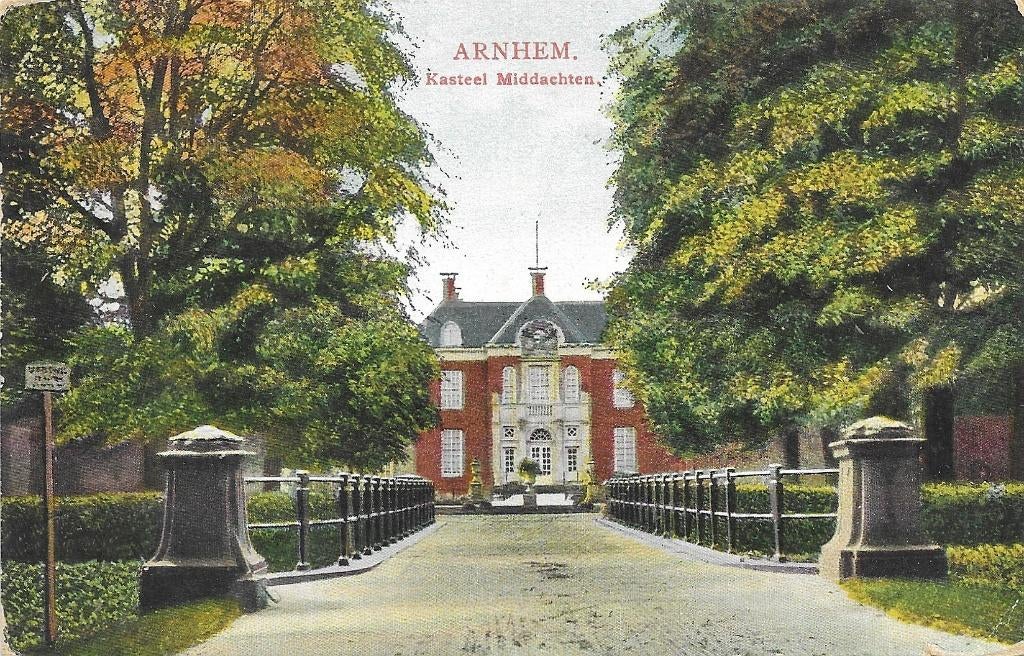 AK Arnhem - Kasteel Middachten, Verzenden, Voor 1920, Gelopen, Gelderland