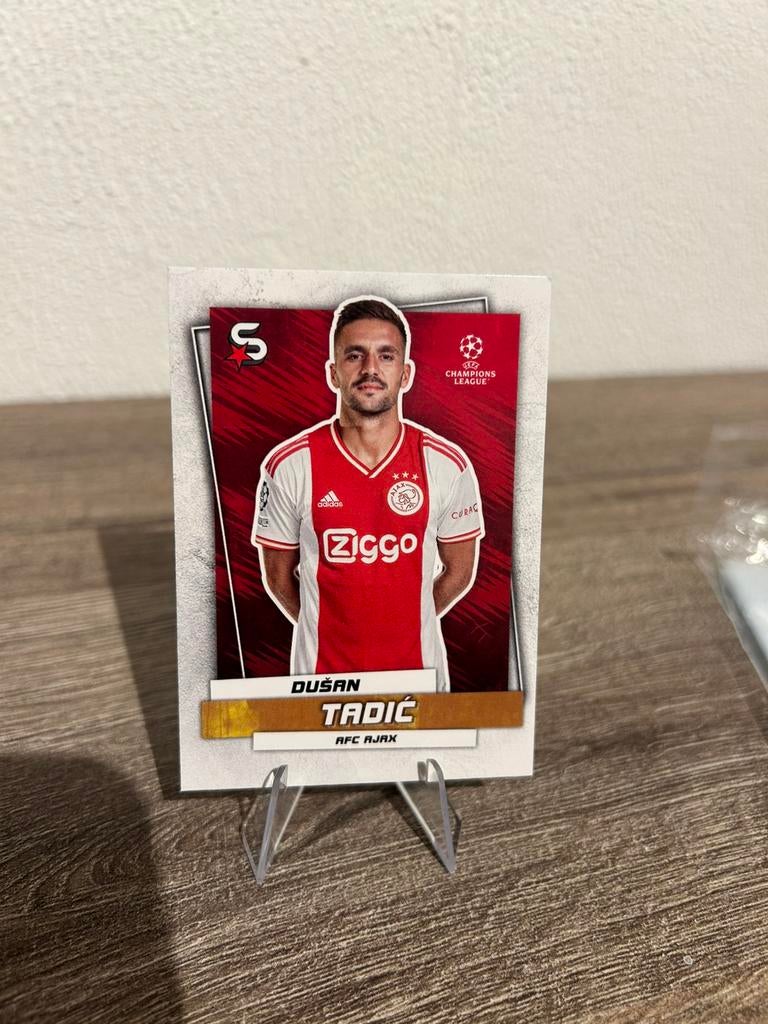 Dusan Tadic 2022-23 Topps Superstars UCC #153 Ajax Amsterdam, Ophalen of Verzenden, Zo goed als nieuw, Ajax, Poster, Plaatje of Sticker