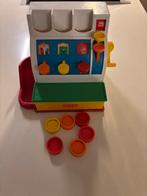 Fisher-Price witte kassa met 6 munten speelset goede staat!, Kinderen en Baby's, Speelgoed | Fisher-Price, Ophalen of Verzenden