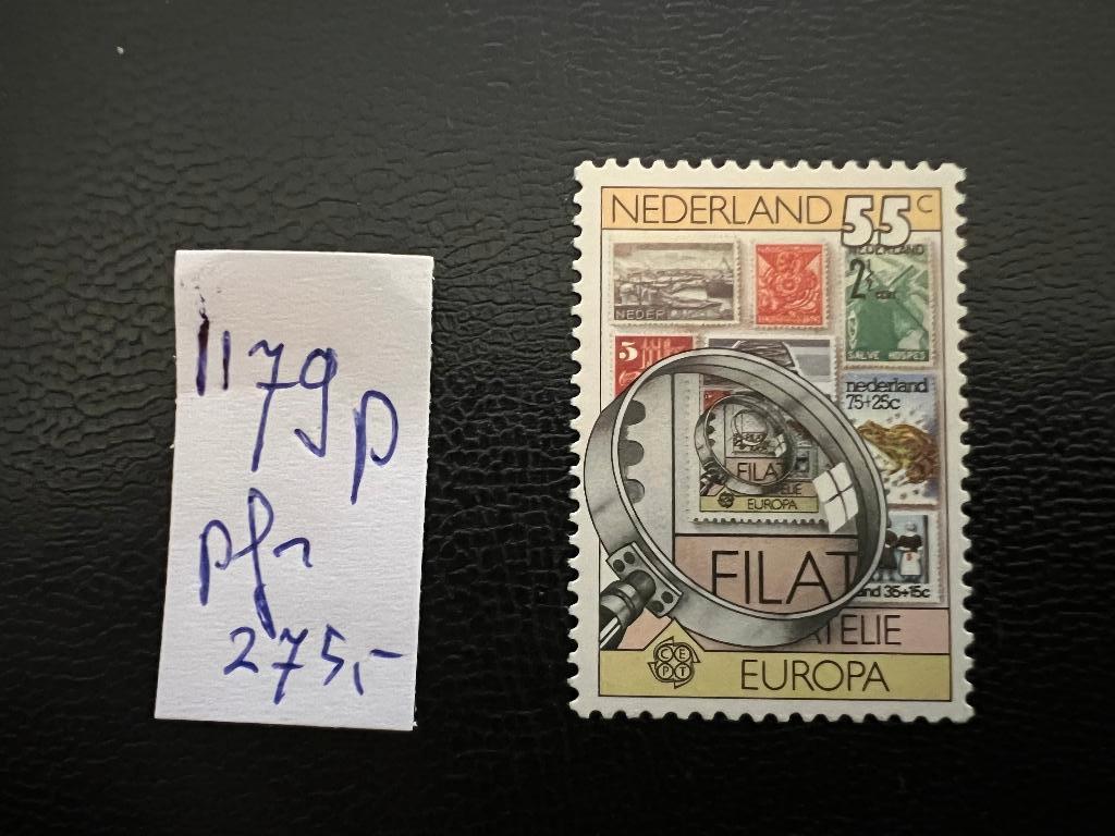 Plaatfout Nederland 1179 P postfris, Ophalen of Verzenden, Na 1940, Postfris