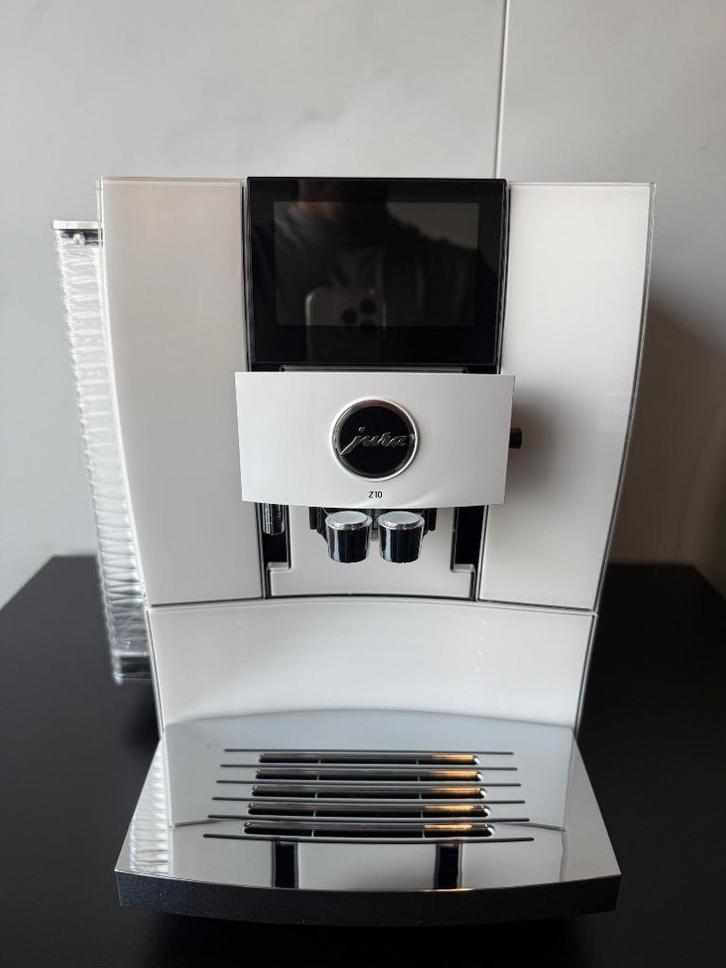 Jura Z10 Diamond White EA - Refurbished, Witgoed en Apparatuur, Koffiezetapparaten, Refurbished, Koffiebonen, Koffiemachine, 10 kopjes of meer