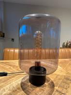 Lamp smoke glas, Ophalen, Zo goed als nieuw, Glas, Minder dan 50 cm