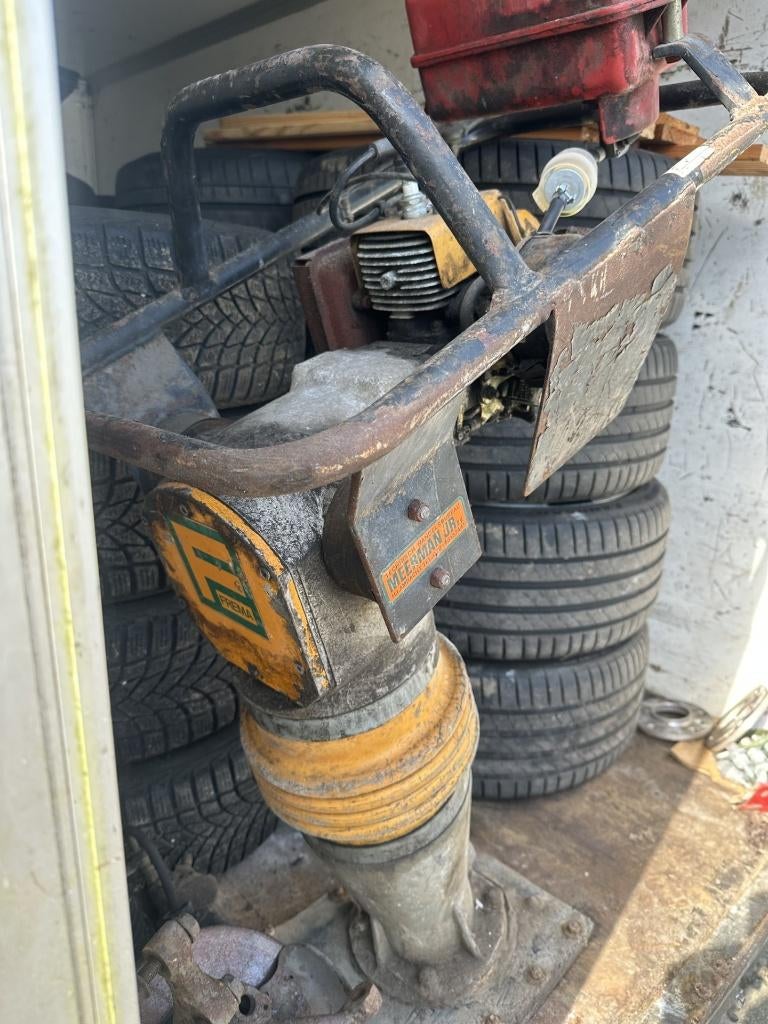 frema 2 takt stamper, Tuin en Terras, Hand-tuingereedschap, Ophalen, Gebruikt, Overige soorten