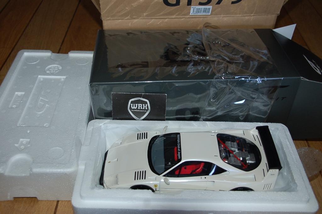 1:18 FERRARI F40 LIBERTY WALK white GT spirit GT379 WRH, Verzenden, Zo goed als nieuw, Auto, Overige merken