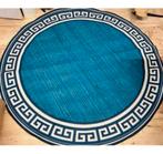 XL rond vloerkleed tapijt 200cm ronde cirkel Chinese stijl, Blauw, Rond, Ophalen of Verzenden, H