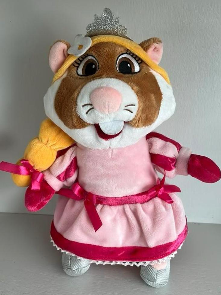 Efteling AH knuffel hamster, prinses, Repelsteeltje, Ophalen of Verzenden, Zo goed als nieuw, Overige typen
