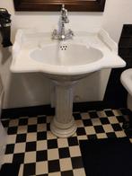 Vintage wasbak op zuil, Ophalen, Gebruikt, 50 tot 100 cm, Minder dan 100 cm