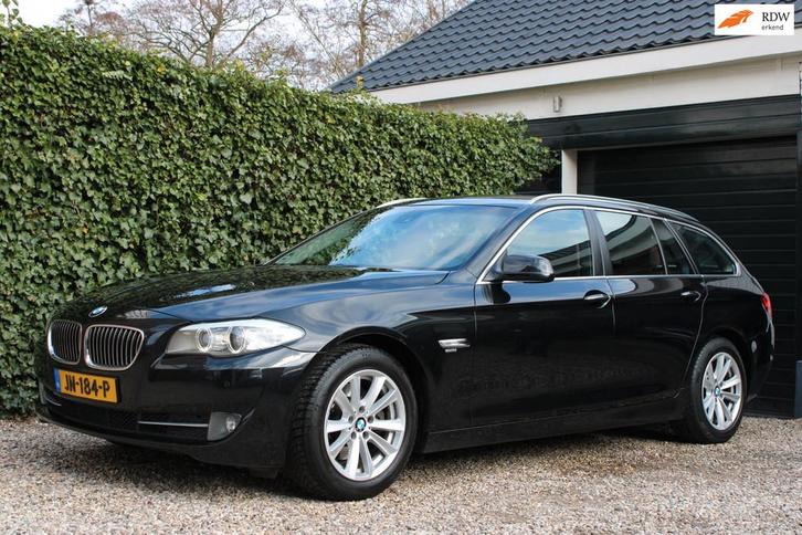 BMW 5-serie Touring 520d High Executive, Auto's, BMW, Bedrijf, Te koop, 5-Serie, ABS, Achteruitrijcamera, Airbags, Airconditioning