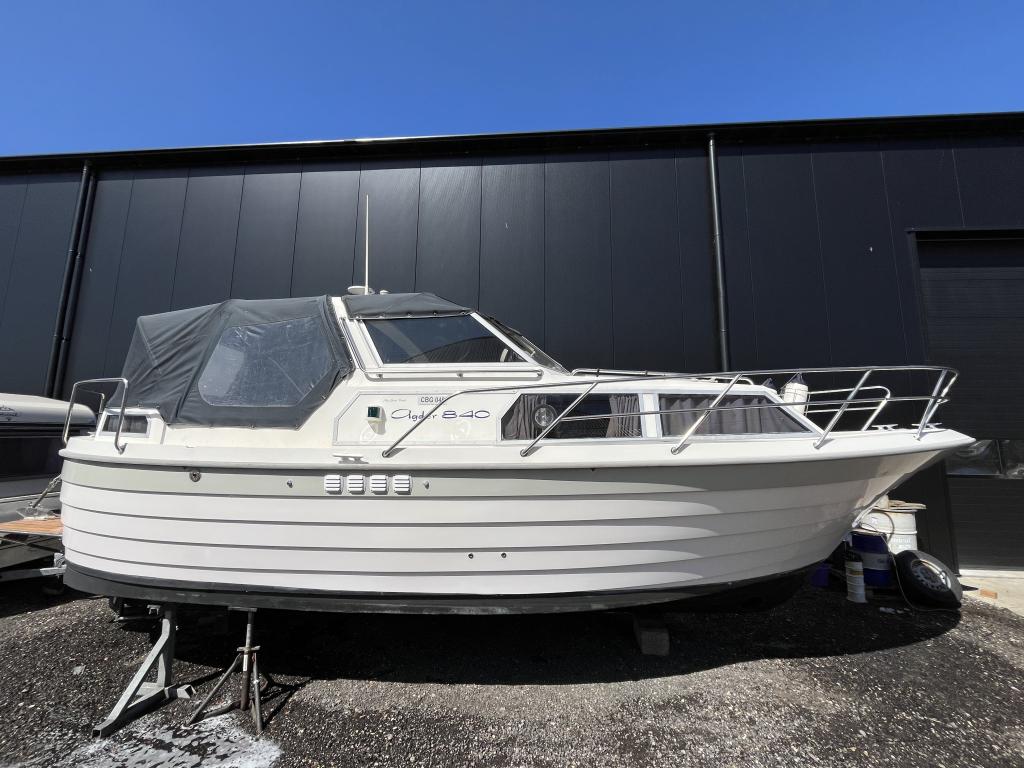 Agder 840 Noorse spitsgatter (bj 2001), Watersport en Boten, Gebruikt, 50 pk of meer, Dobbe 15, Diesel