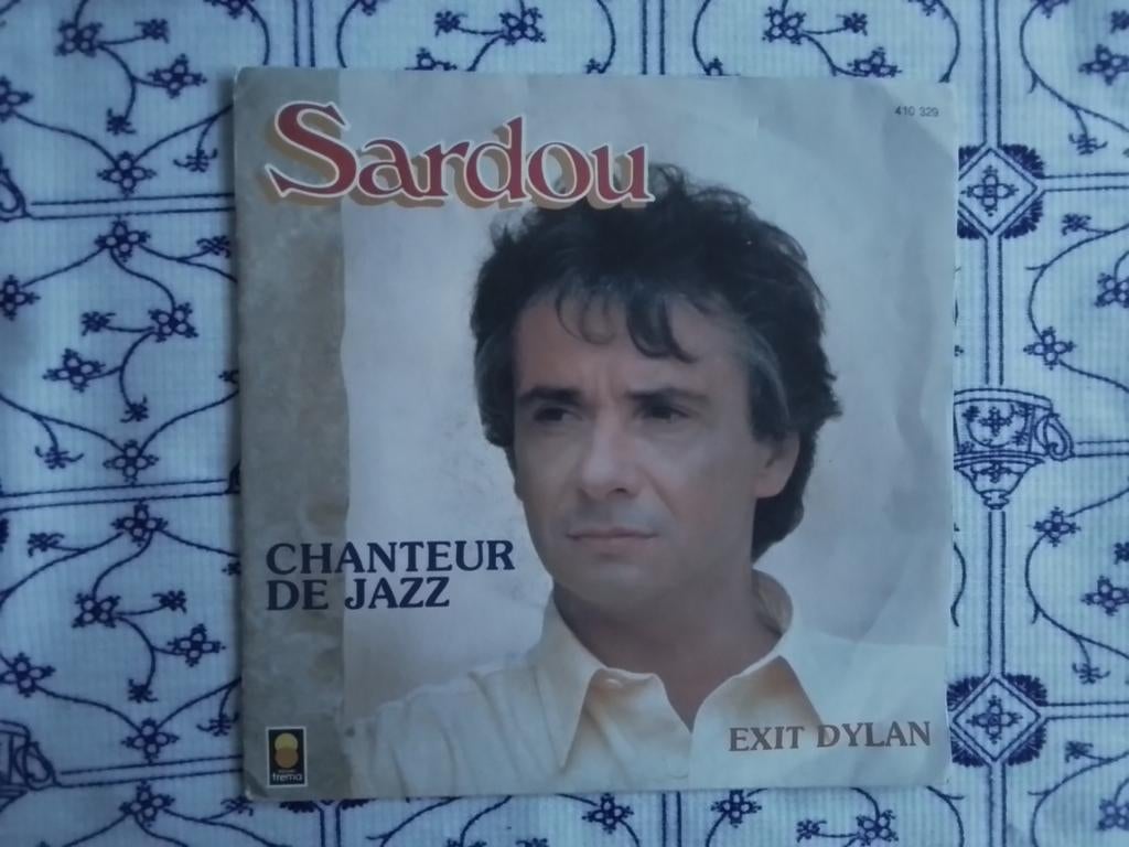 Michel sardou            Chanteur de jazz, Cd's en Dvd's, Vinyl Singles, Ophalen of Verzenden, Zo goed als nieuw, Pop, Single