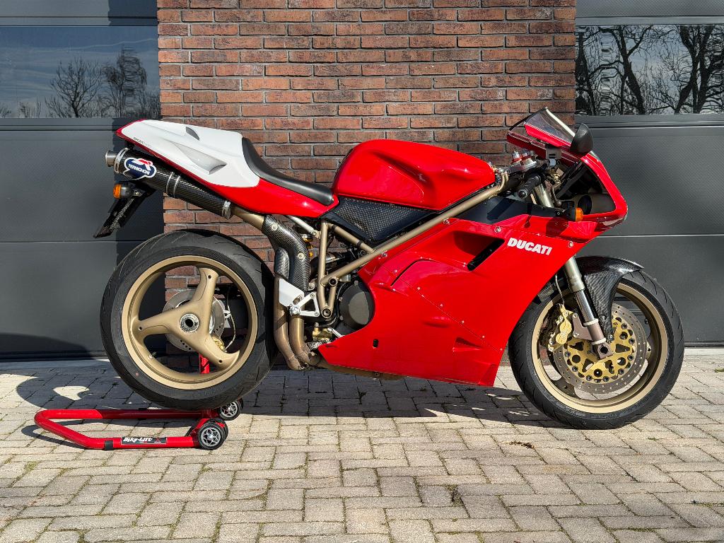 Ducati 916 SPS #1006 I 1998 I 14.700km I ZELDZAAM, Motoren, Motoren | Ducati, 2 cilinders, Sportuitlaat, Occasion, Bedrijf