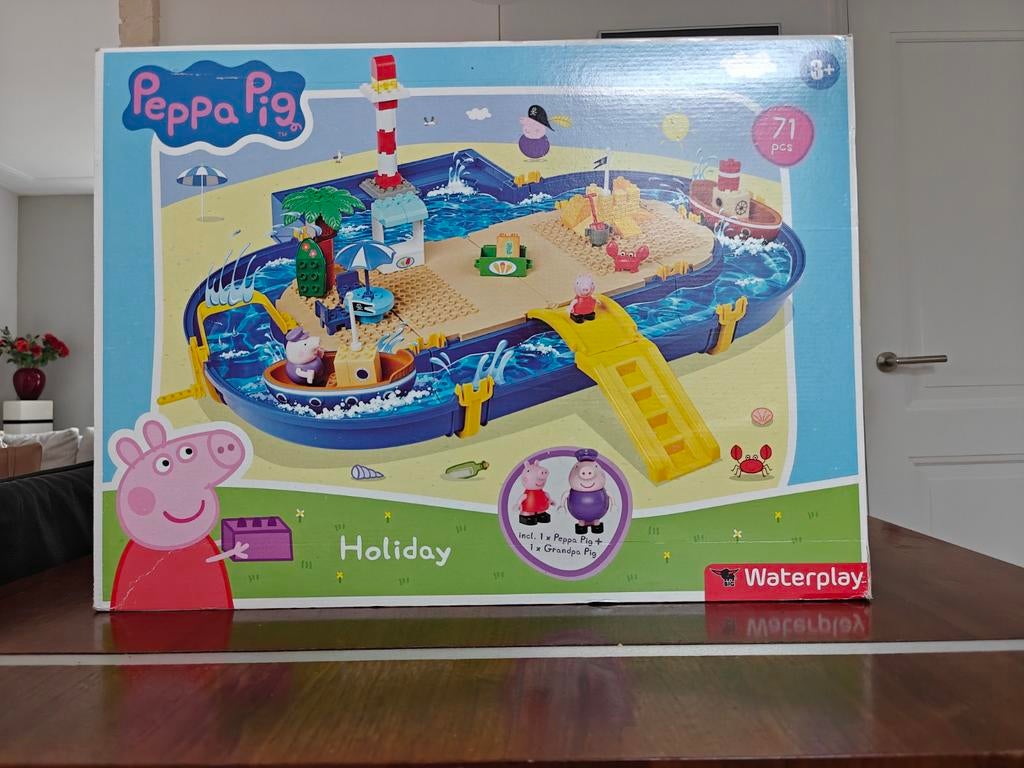 Peppa Pig Waterplay Holiday Speelset -  in doos, Kinderen en Baby's, Speelgoed | Duplo en Lego, Ophalen of Verzenden, Zo goed als nieuw