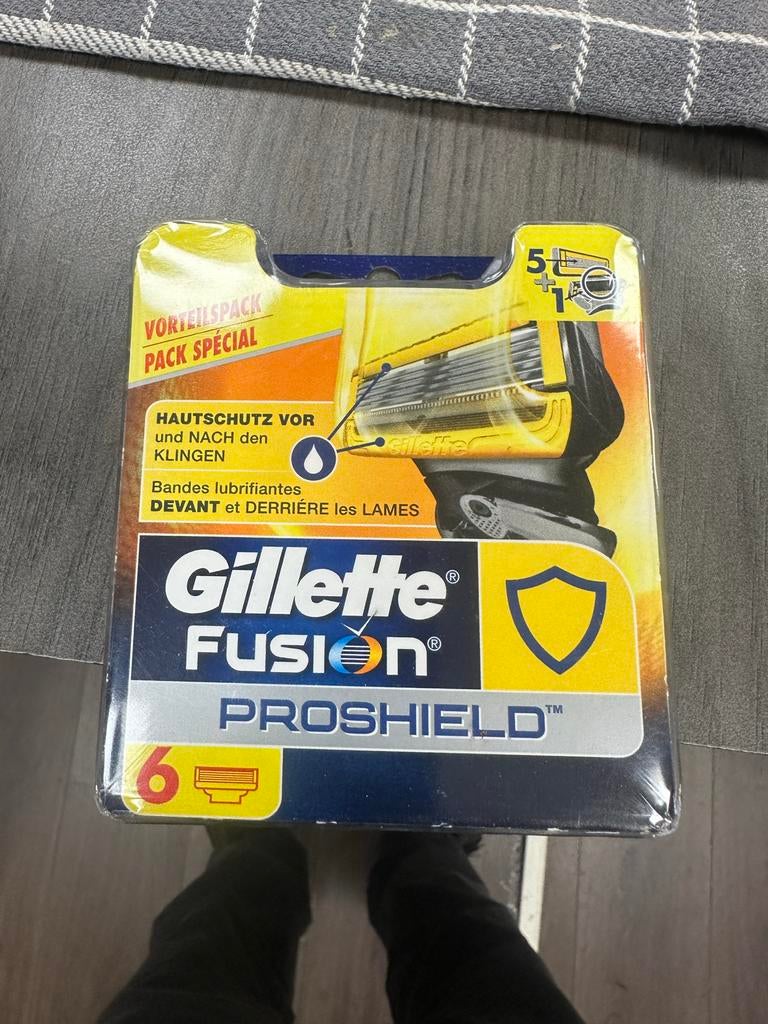 Gillette Fusion Proshield scheermesjes - 6 stuks, Ophalen, Nieuw, Overige typen