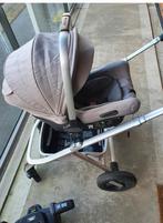 Nuna kinderwagen met isofix base, grijs, Gebruikt, Combiwagen, Verstelbare duwstang, Ophalen