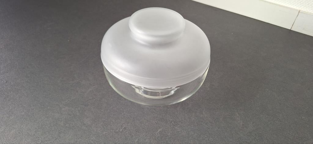 Koektrommel Leerdam glas 1960 Floris Meydam, Antiek en Kunst, Curiosa en Brocante, Ophalen of Verzenden