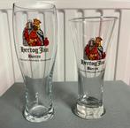 Twee Hertog Jan glazen klassiek logo - nieuwstaat, Verzamelen, Biermerken, Ophalen of Verzenden, Nieuw, Glas of Glazen, Hertog Jan