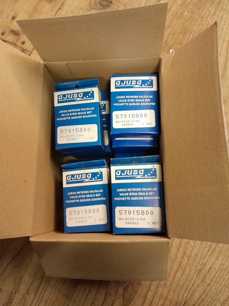 Partij 15x klepsteel pakkingset NISSAN BLUEBIRD CHERRY MICRA, Ophalen of Verzenden