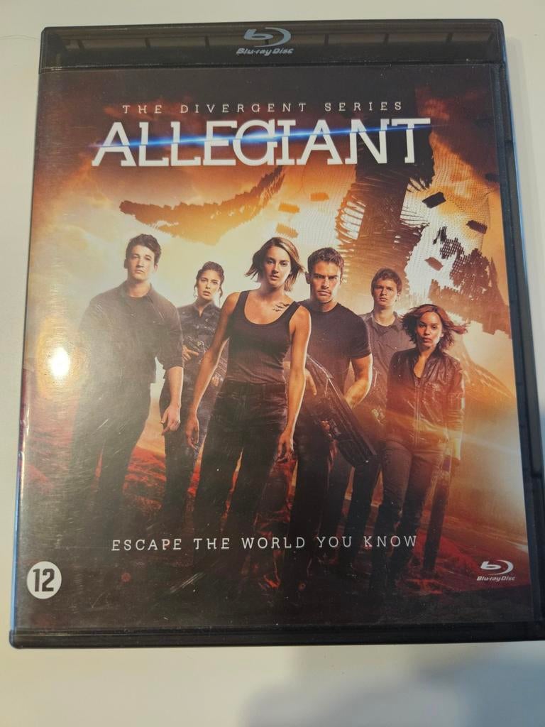 Allegiant Blu-ray - Divergent Series, Cd's en Dvd's, Blu-ray, Ophalen of Verzenden, Zo goed als nieuw, Science Fiction en Fantasy