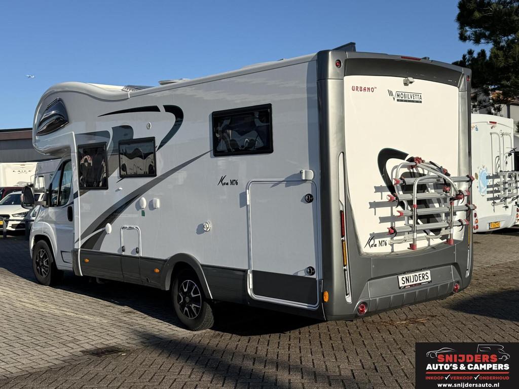 Mobilvetta Kea M76 lengte en alkoof bed 2x airco, Caravans en Kamperen, Campers, Overige merken, Alkoof, Achteruitrijcamera, Luifel