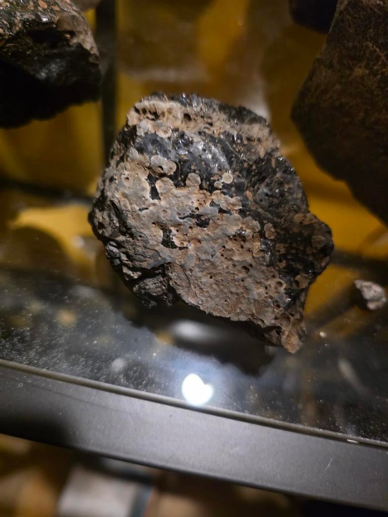 Impactite impactglas meteoriet mars, Ophalen of Verzenden