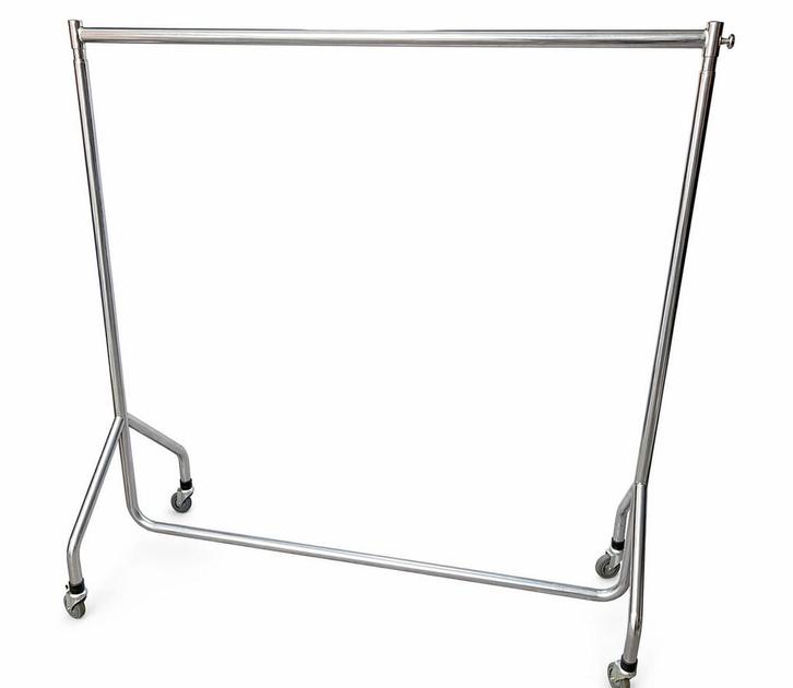Retro chroom verrijdbaar Kledingrek voor inloopkast, Kleding | Dames, Kledingrekken, Gebruikt, Met wielen, Ophalen