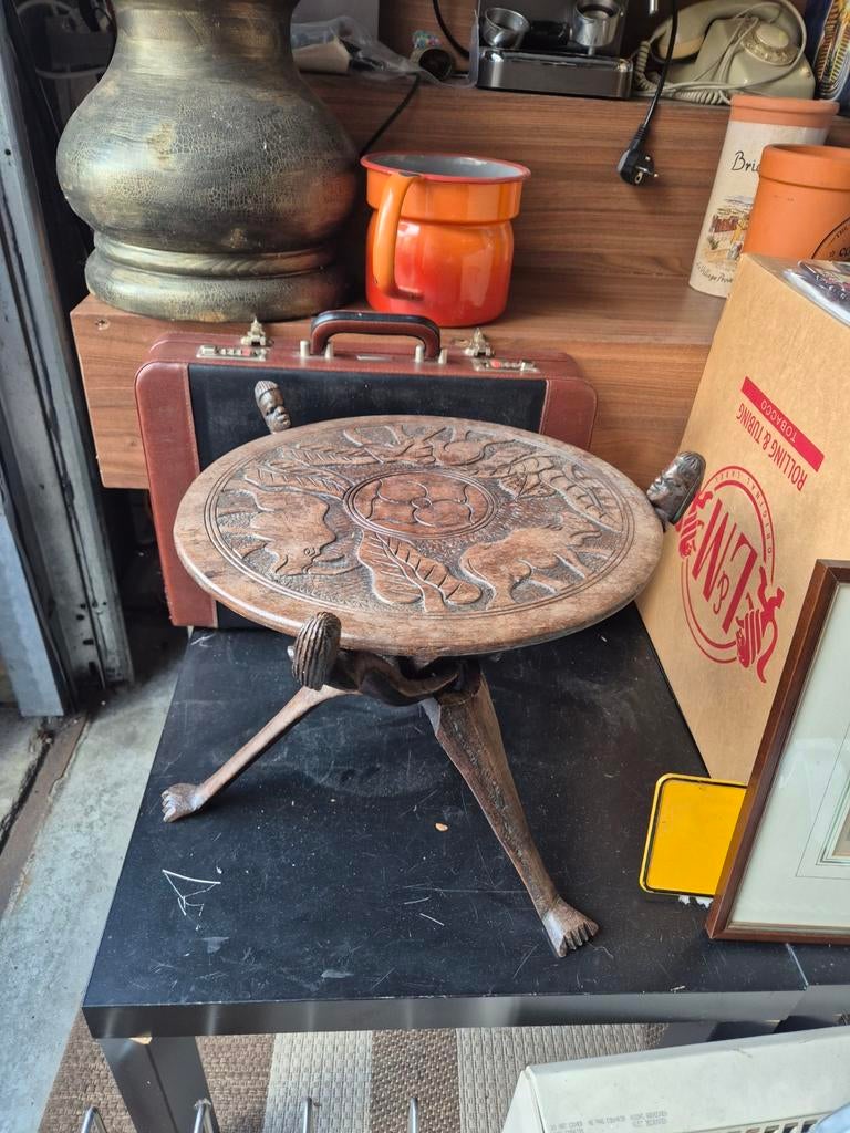 Vintage opklapbare tafel, Ophalen of Verzenden