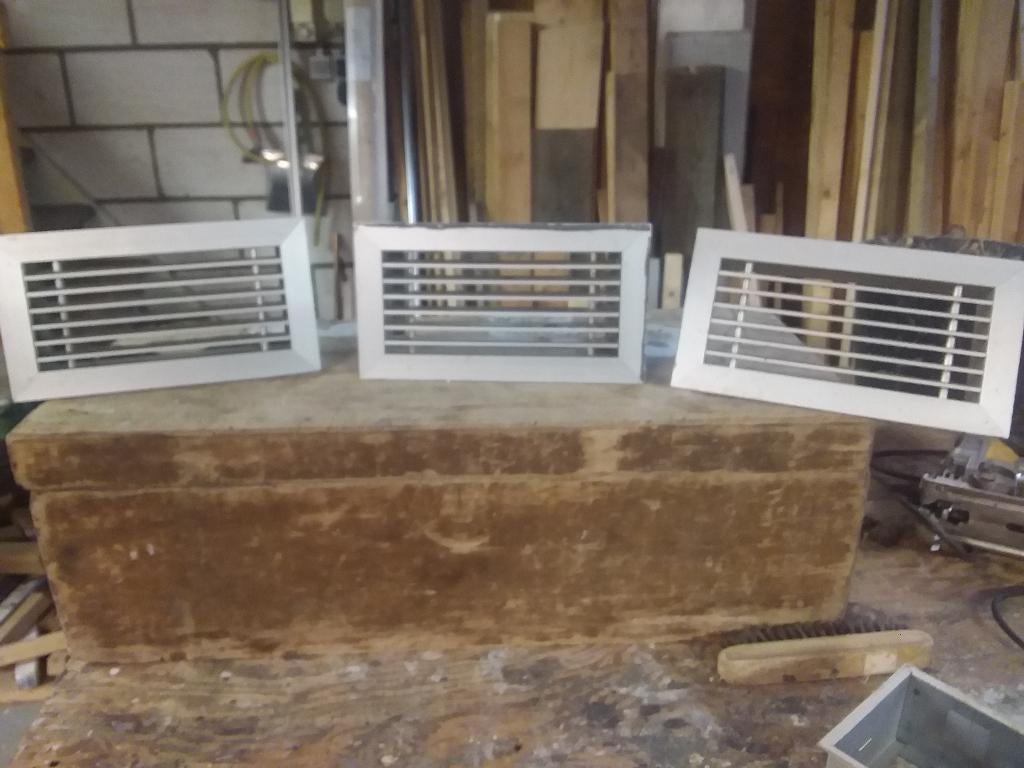 ventilatieroosters luchtverwarming., Ophalen, Zo goed als nieuw, Ventilator en Afzuiger