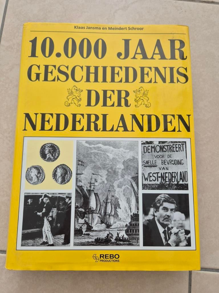 10.000 Jaar Geschiedenis der Nederlanden - Klaas Jansma, Boeken, Ophalen of Verzenden, 20e eeuw of later, Gelezen, Klaas Jansma, Meindert Schroor