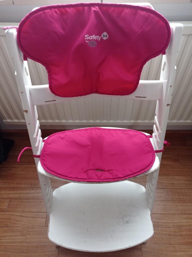 Safety First witte Meegroei- Kinderstoel, Ophalen, Gebruikt, Meegroeistoel, Aanschuifbaar