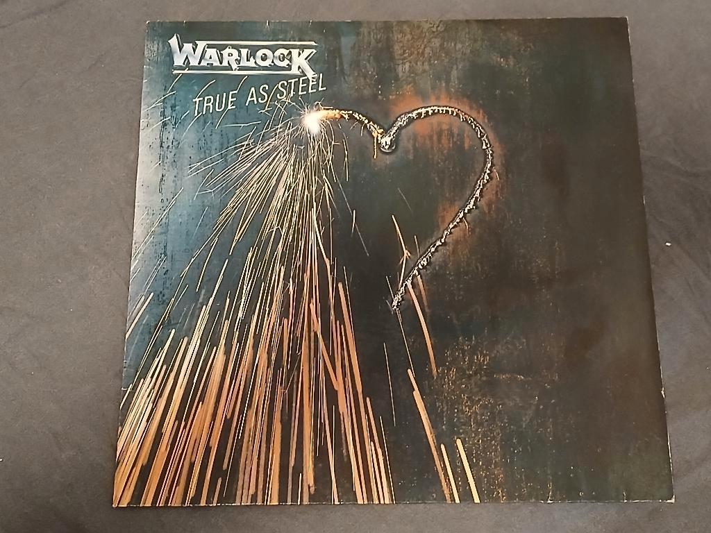 LP WARLOCK - True As Steel 1986 Rock, Ophalen of Verzenden, Gebruikt, 12 inch, Poprock