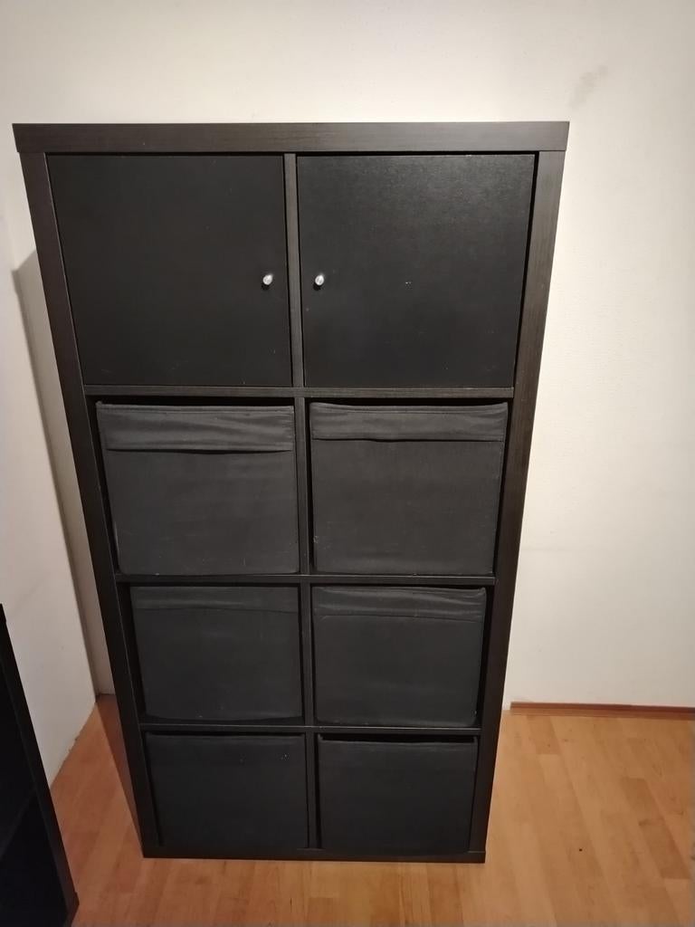 Kallax kast zwart, Ophalen