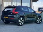 Volvo XC40 Recharge P8 AWD R-Design Automaat, Trekhaak semi, Gebruikt, Adaptive Cruise Control, Zwart, Origineel Nederlands