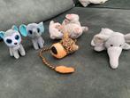 4 kleine knuffeltjes waaronder  TY en Furreal, Ophalen of Verzenden, Gebruikt, Overige typen