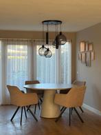 Goossens eettafel Stone, Ophalen, Rond, Zo goed als nieuw, Vijf personen of meer