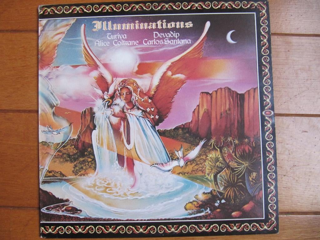 Carlos Santana / Alice Coltrane - Illuminations, Ophalen of Verzenden, Zo goed als nieuw, 12 inch, Progressive