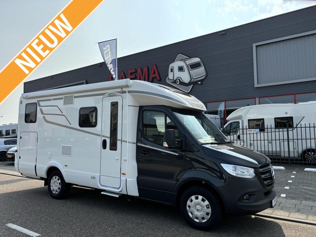 Hymer B-MC T 580 XXL-bed, Lithium accu, MBUX, voordeel, Caravans en Kamperen, Campers, Luifel, Ringverwarming, Bedrijf, Tot en met 3