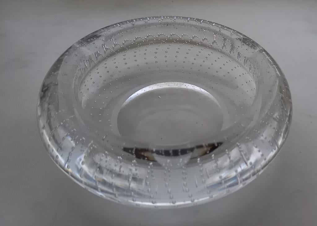 Kristallen Spijkerglazen Copier asbak- glasfabriek Leerdam, Verzenden