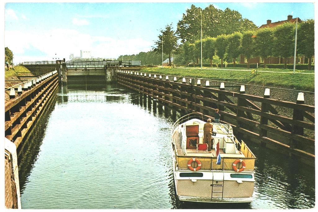 993289 Andel N Br Wilhelmina Sluis Niet gelopen, Verzamelen, Ophalen of Verzenden, 1980 tot heden, Gelopen, Noord-Brabant