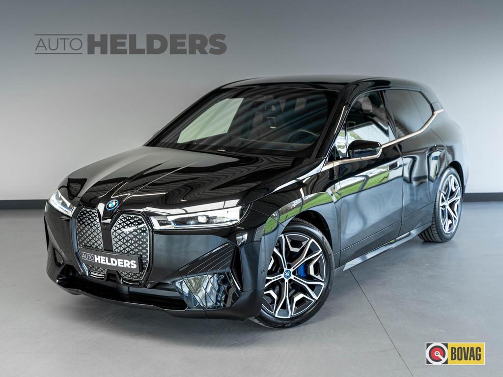 BMW iX xDrive40 High Executive 77 kWh M HuD H&K 22" Massage, Auto's, BMW, Automaat, Gebruikt, Verwarming stoelen achter, IX