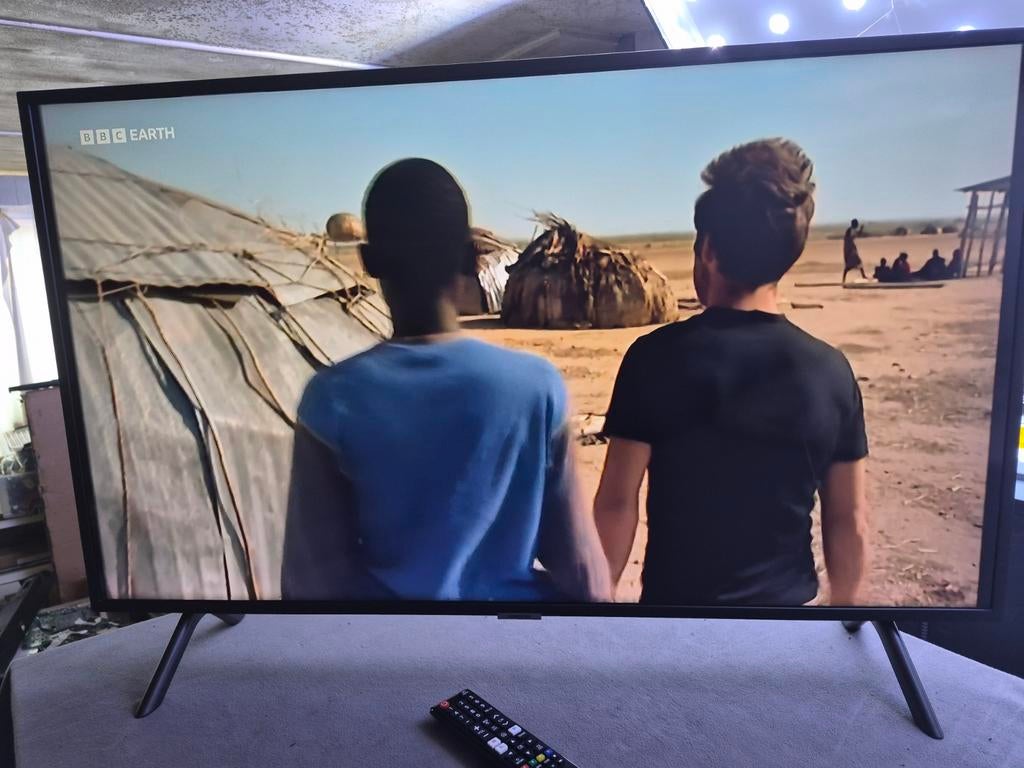 Samsung 40 inch 4K Smart TV UE40NU7190, Ophalen, 50 Hz, Samsung, 100 cm of meer