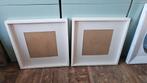 2 Grote witte IKEA fotolijsten, ca. 52x52cm, Ophalen