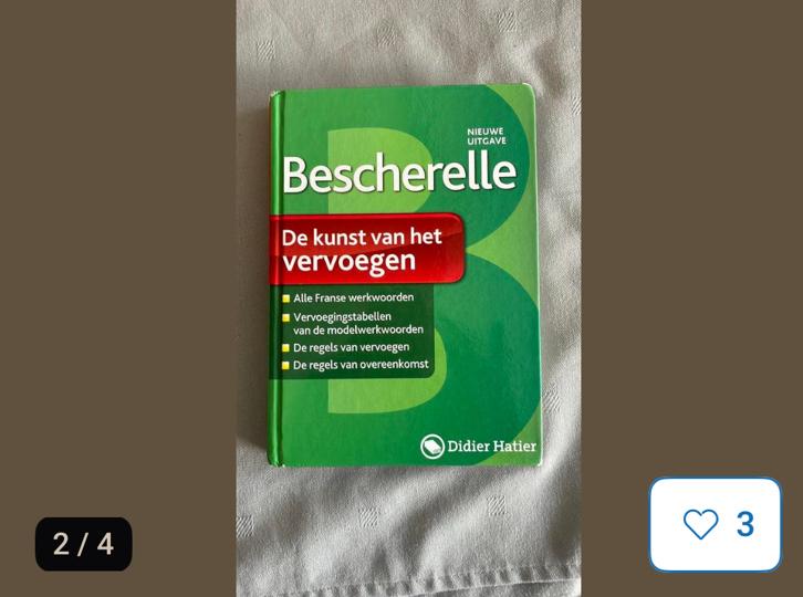 Frans werkwoordenboek: de kunst van het vervoegen, Ophalen of Verzenden, Zo goed als nieuw, Non-fictie