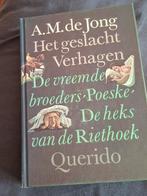 Het geslacht Verhagen - A.M. de Jong. Gebonden uitgave, Boeken, Ophalen of Verzenden, Zo goed als nieuw, A.M. de Jong, Nederland