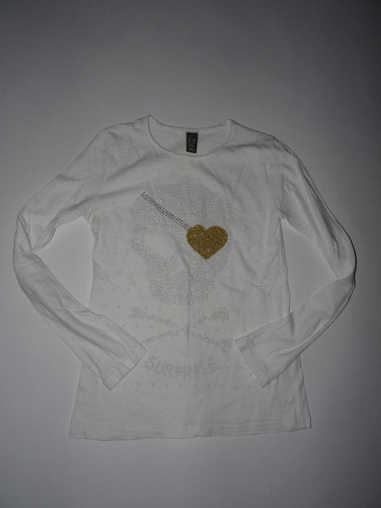 ZARA kids longsleeve met blingbling 140 in ~~nieuw~~ staat, Kinderen en Baby's, Kinderkleding | Maat 140, Verzenden, Zo goed als nieuw