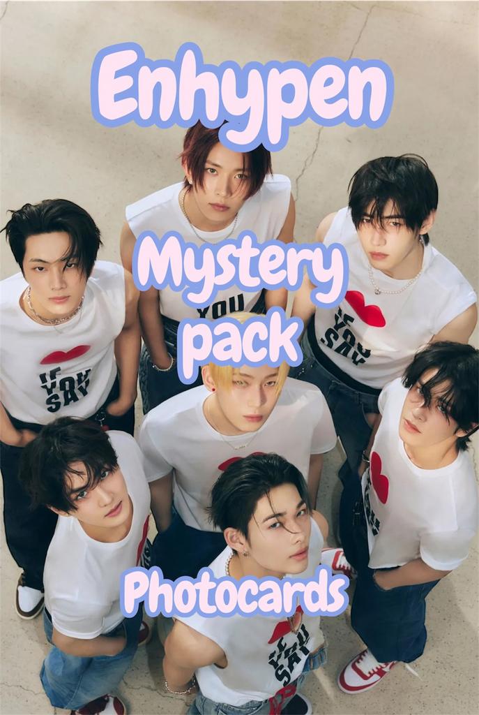 Enhypen photocard mystery surprise pack, Ophalen of Verzenden, Nieuw, Foto of Kaart